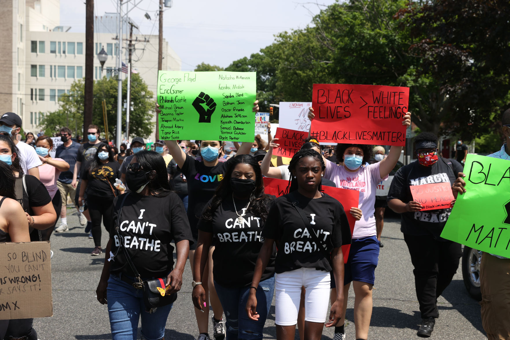 Vineland Protest